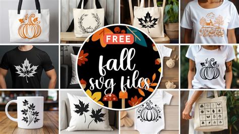 Download Free 10 Fall Designs SVG Files