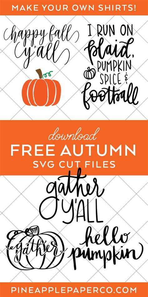 Download Free 10 Fall Designs SVG Files Free PSD Mockups