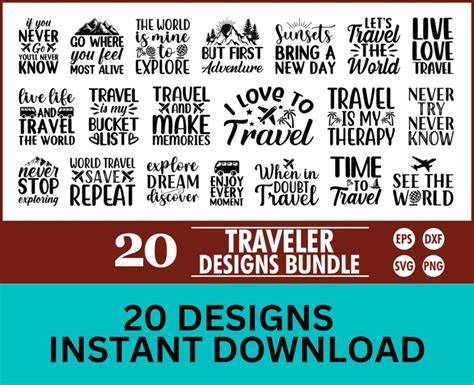 Download Free 100+ Traveler SVG Bundle For Crafts
