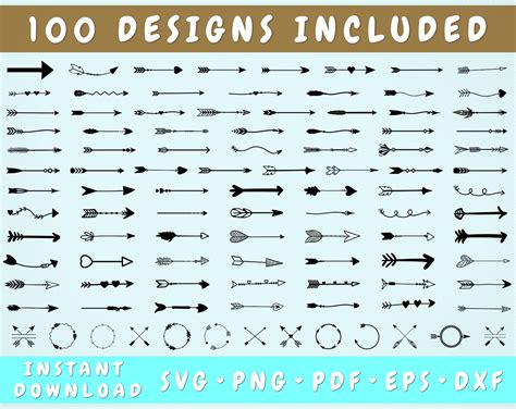 Download Free 100 Arrow SVG Bundle, Arrow Cut Files Files