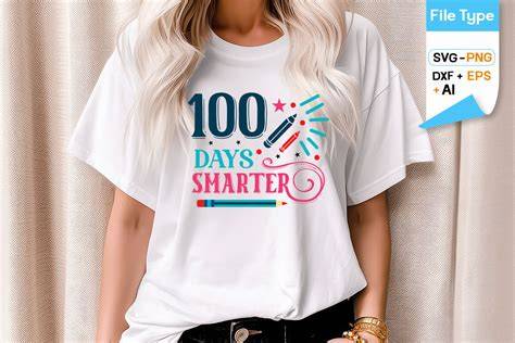Download Free 100 Days Smarter Cutting File For Crafts