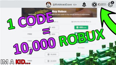 Free 10000 Robux Code 2023