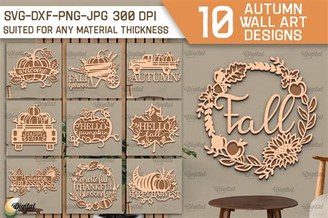 Download Free 12 Fall Files - Autumn Bundle Creativefabrica