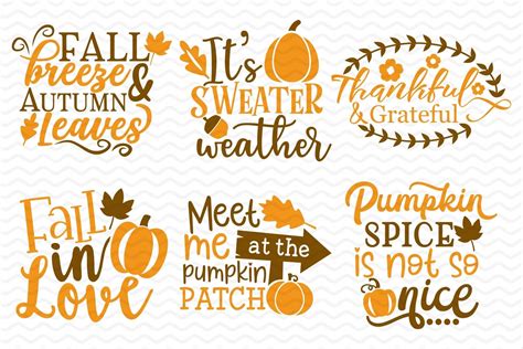 Download Free 12 Fall Files - Autumn Bundle Cricut SVG