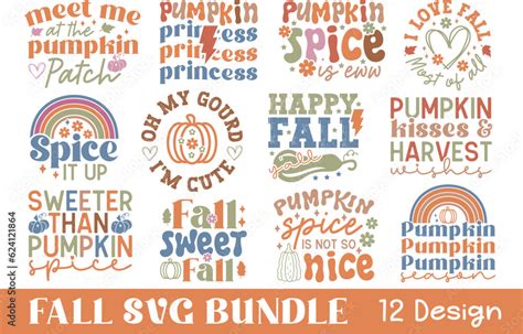 Download Free 12 Fall Files - Autumn Bundle for Cricut