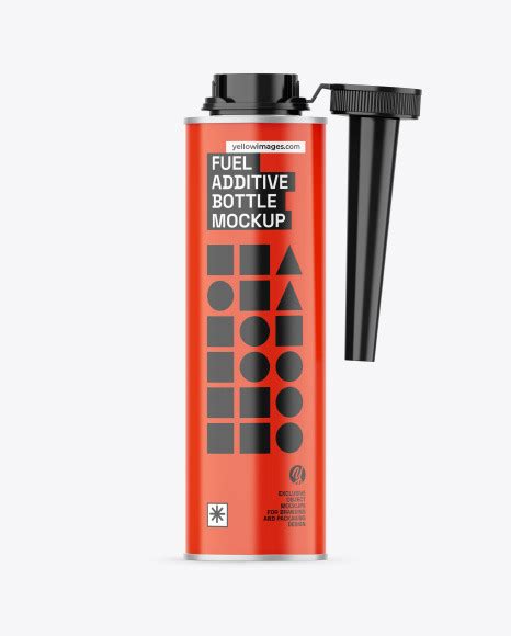 Download Free 150ml Fuel Additive Bottle Mockup PSD Object Mockups