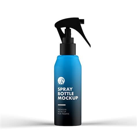 Download Free 150ml Matte Spray Bottle PSD Generator