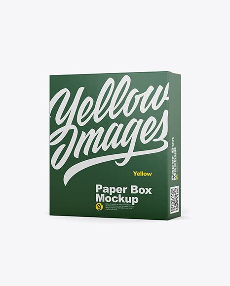 Download Free 16oz Box Mockup - Half Side View PSD Generator