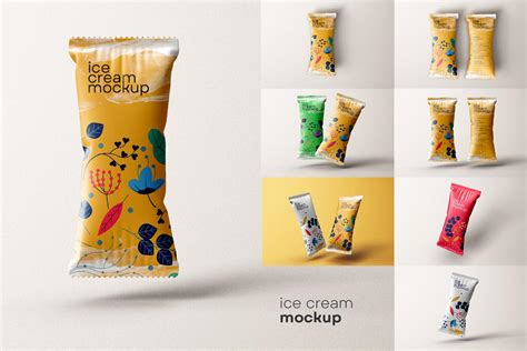 Download Free 16oz Ice Cream Packaging Mockup PSD Object Mockups