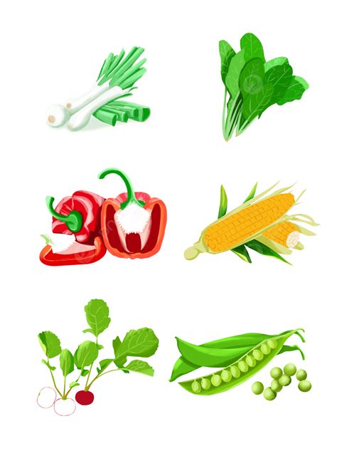 Download Free 17 vegetable elements Cut Files