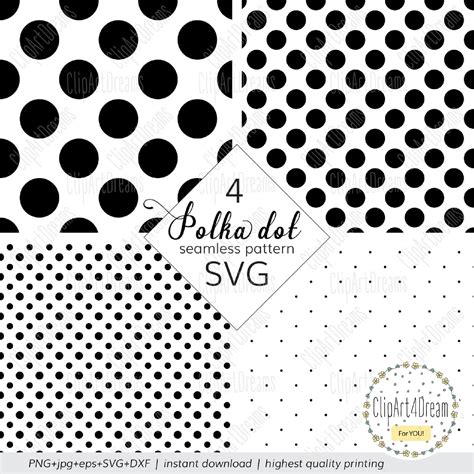 Download Free 18 Polka Dot Patterns Cricut SVG Free PSD Mockups