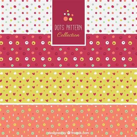 Download Free 18 Polka Dot Patterns Silhouette Free PSD Mockups