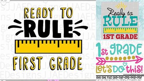Download Free 1st grade svg DXF Files