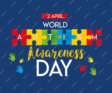 Download Free 2 April World Autism Awareness Day Commercial Use DXF Files