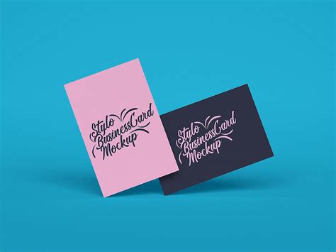 Download Free 2 Textured Paper Pieces Mockup PSD Generator