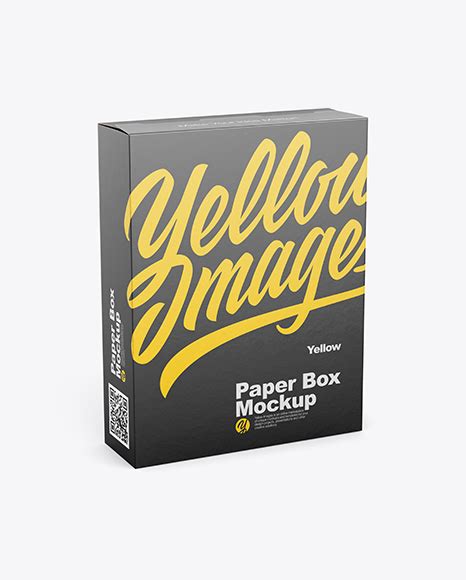 Download Free 20oz Box Mockup - Half Side View PSD Generator