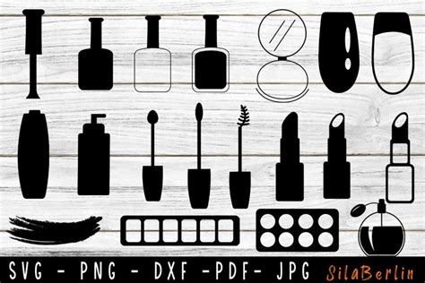 Download Free 27 Makeup SVG Bundle Files Free PSD Mockups