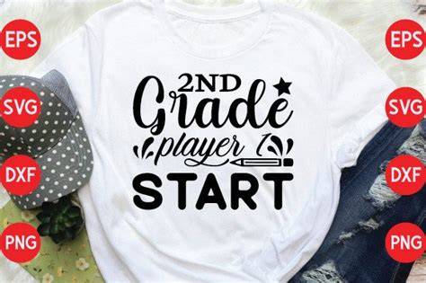 Download Free 2nd Grade Player 1 Start SVG Cut File Files DXF Files