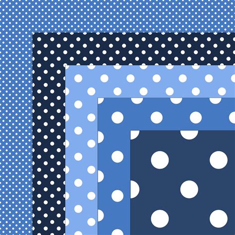 Download Free 30 Polka Dot Patterns - Digital Paper Pack Cut Images