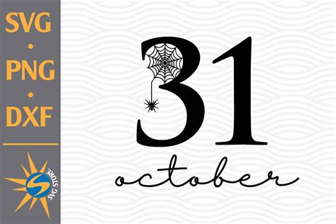Download Free 31 October svg DXF Files