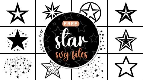 Download Free 35 Star Papers Multi Color For Cricut