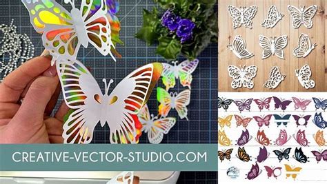 Download Free 353 Butterflies Cut Files