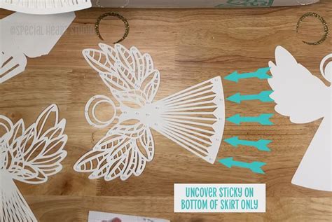 Download Free 3D Angel for Cricut Machine