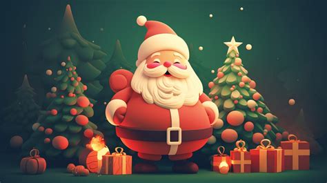Download Free 3D Christmas Santa Commercial Use