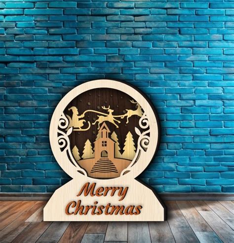 Download Free 3D Christmas Santa Commercial Use DXF Files