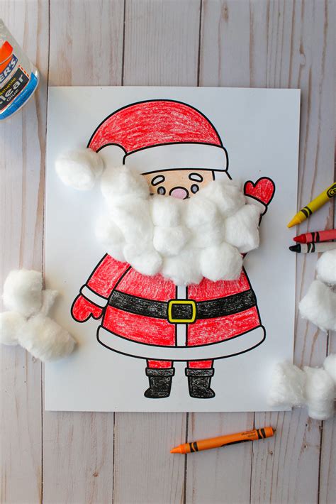Download Free 3D Christmas Santa Crafts