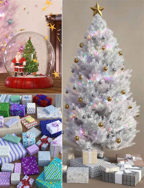 Download Free 3D Christmas bundle Images