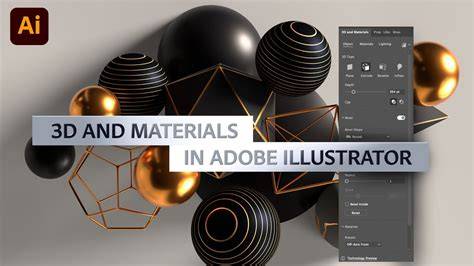 Free 3D Illustrator Materials