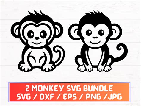 Download Free 3D Monkey SVG Commercial Use DXF Files