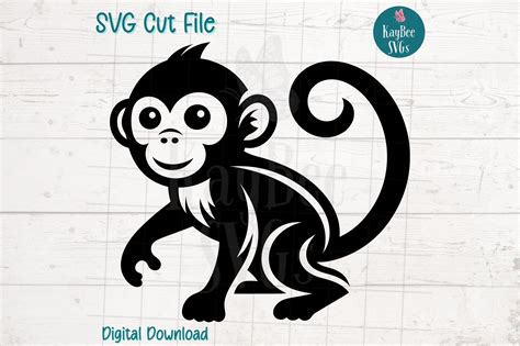 Download Free 3D Monkey SVG Commercial Use For Crafts