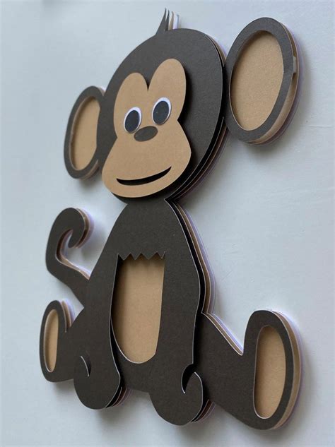 Download Free 3D Monkey SVG Cut Files