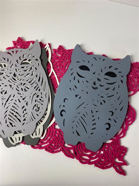 Download Free 3D Owl SVG Cut Files