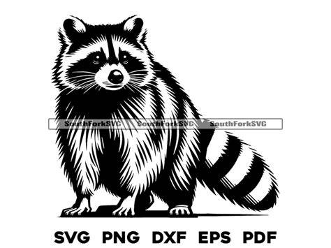 Download Free 3D Raccoon SVG Files DXF Files