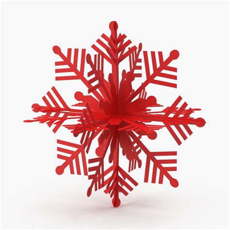 Download Free 3D Snowflake Images