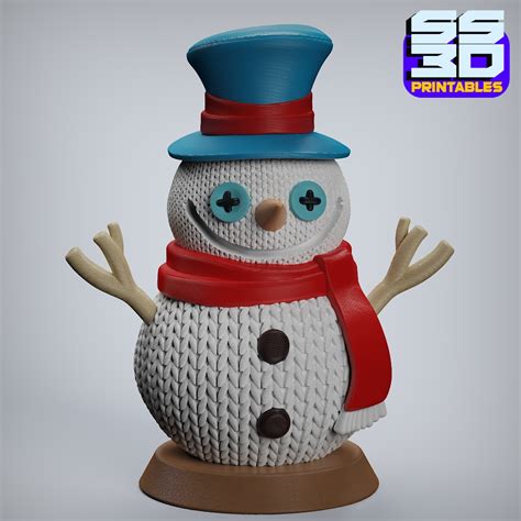 Download Free 3D Snowman Files