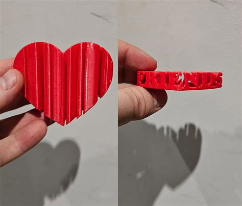 Download Free 3D Valentines Heart Files For Crafts
