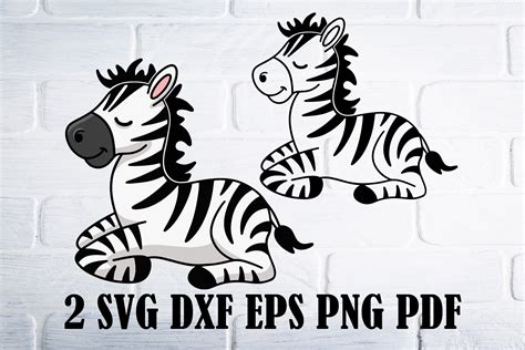 Download Free 3D Zebra SVG For Crafts