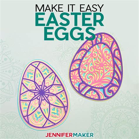Download Free 3D mandala "Easter" Cut Files