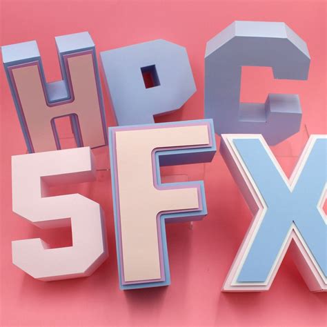 Unlock Your Creativity with Free 3D Alphabet SVG Cutting Files: Empowering You to Express Yourself like Never Before!