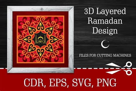 Download Free 3d Layered Ramadan Design SVG Files Free PSD Mockups