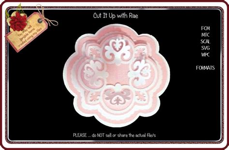Download Free 497 Doily or Topper Multiple MACHINE Formats Cut Files