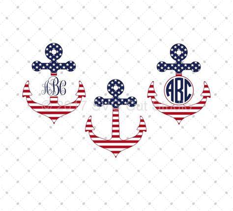 Download Free 4th of July Anchor files For Crafts