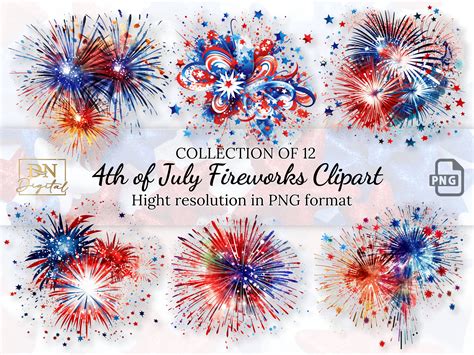 Download Free 4th of July Collection Commercial Use