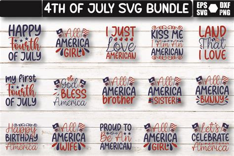 Download Free 4th of July Collection Creativefabrica
