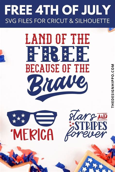 Download Free 4th of July Collection Cricut SVG