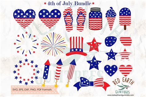 Download Free 4th of July Commercial Use DXF Files